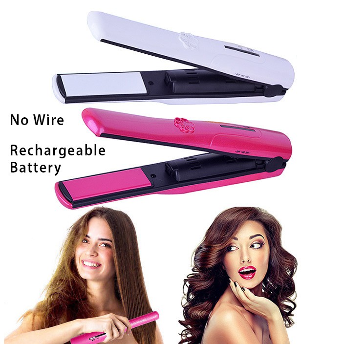 In Stock Upgrade Wireless Rechargeable Hair Straightener