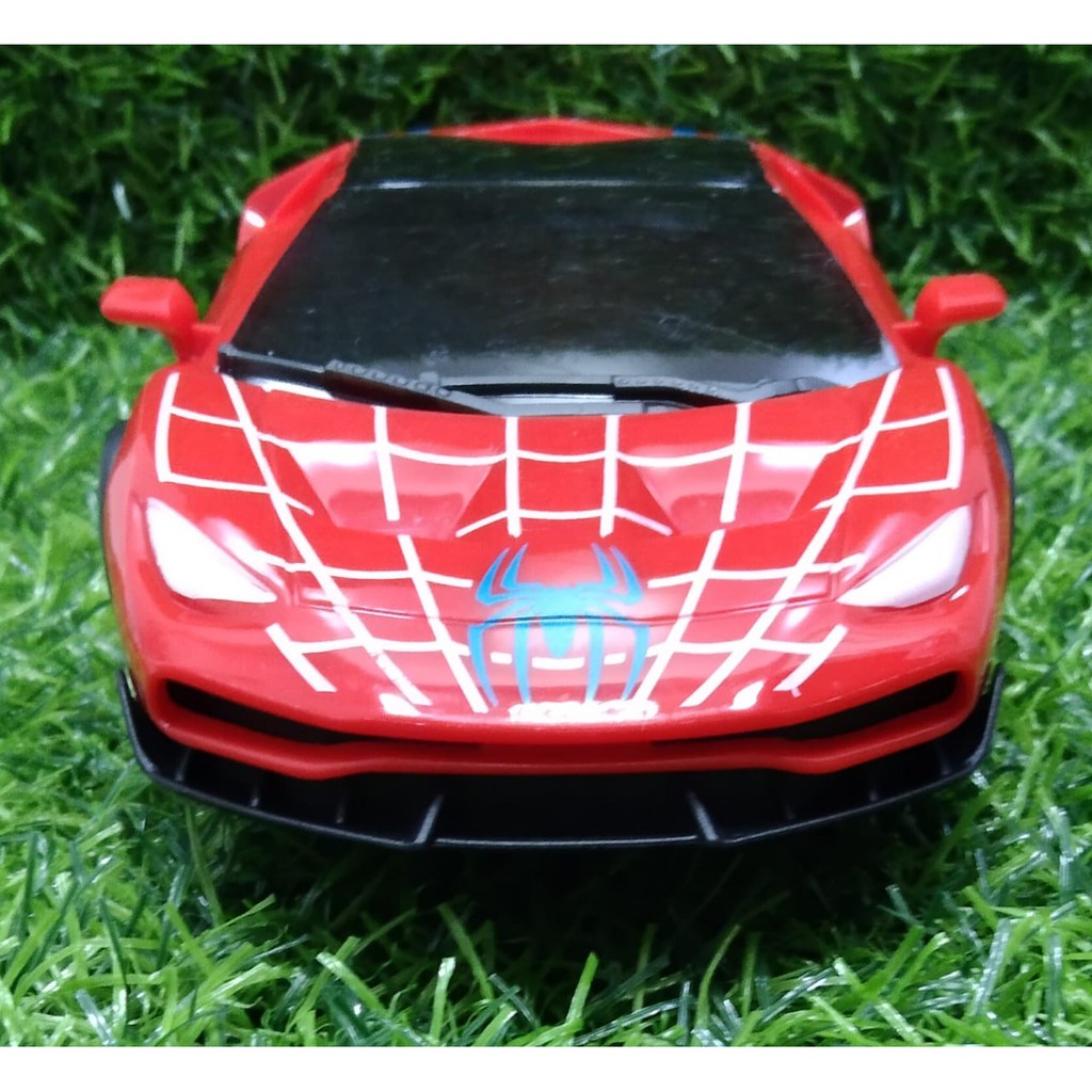 Spiderman Racing Sport Car Pretend Play Toy Shopee Malaysia
