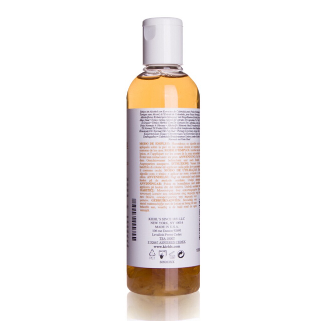 Kiehl S Calendula Herbal Extract Toner Alcohol Free 250ml Shopee Malaysia