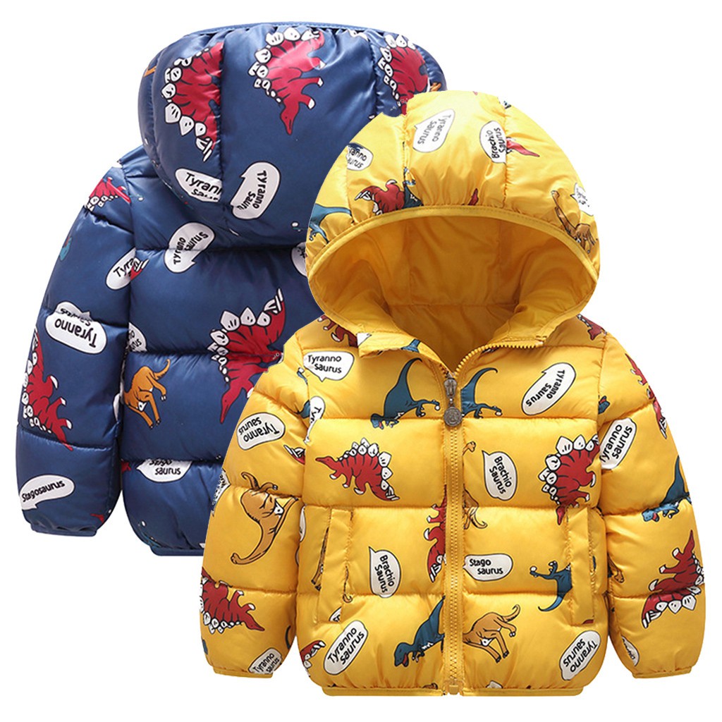 Toddler Baby Boys Girls Winter Cartoon Windproof Coat Hooded Warm Outwear Jacket Shopee Malaysia - boys cartoon roblox hoodie sweatshirt chidlren clothing roblox red nose day girls hooded coat t shirt for kids costumes 2 12y winter jackets boys boys
