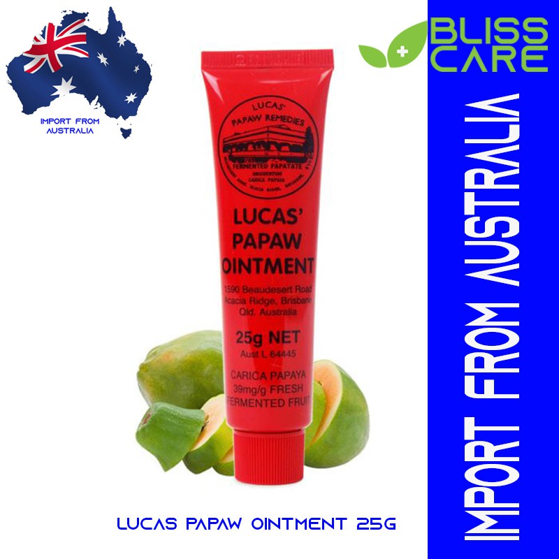 Lucas Papaw Ointment Australian Papaya Extract Oil Balm Treatment