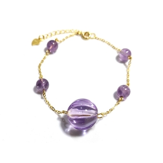 amethyst crystal bracelet