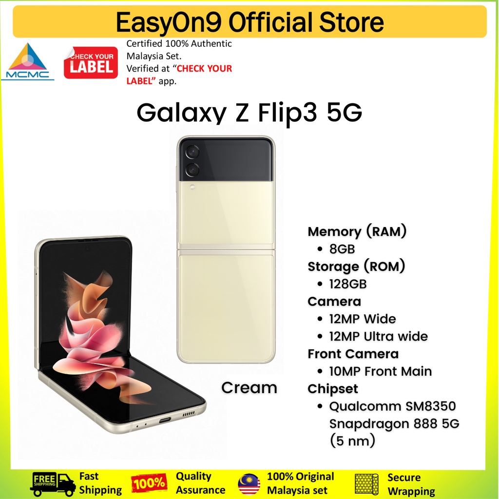 Samsung Galaxy Z Flip Prices And Promotions Oct 22 Shopee Malaysia