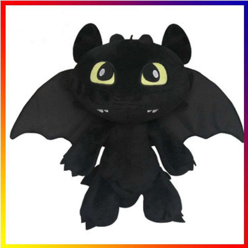 toothless plush pillow