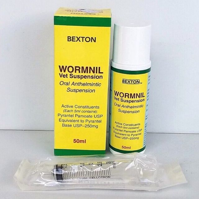 Ubat Cacing Kucing Bexton Wornmill kitten/dewasa repack 