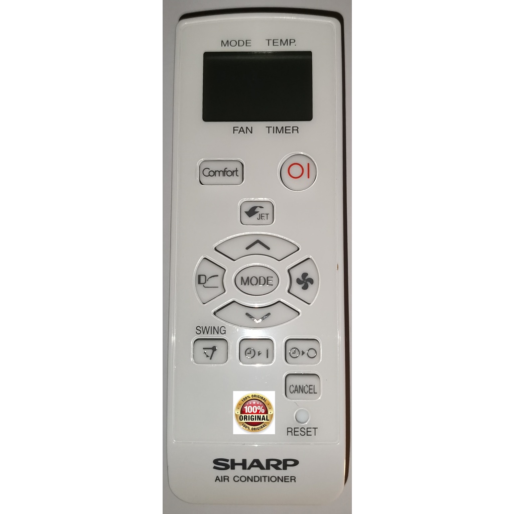 Sharp Air Cond Air Conditioner Remote Control (Original) Shopee Malaysia
