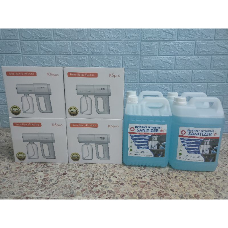 Set Sanitizer + Spray Nano