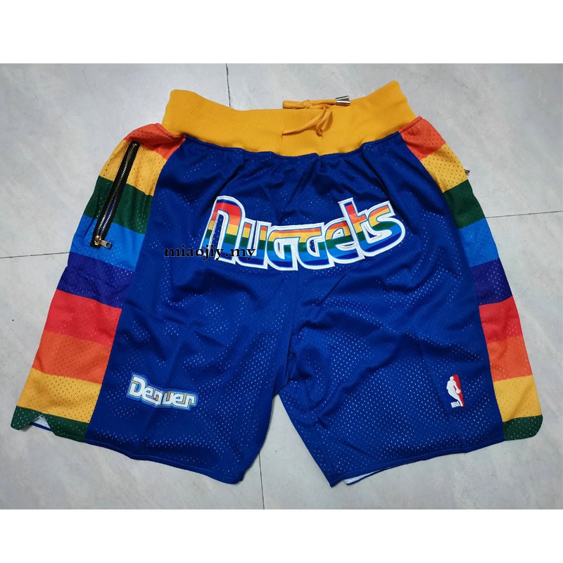 nuggets rainbow shorts