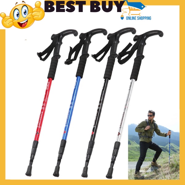 Tongkat Stick Pole Tongkat Mendaki Climbing Camping Hiking Walking ...