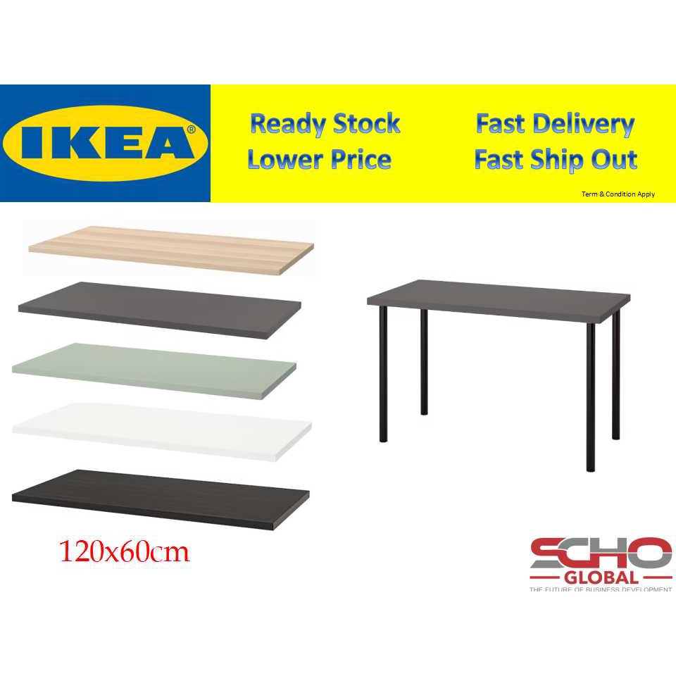 IKEALAGKAPTEN Table top, 120x60 cm Shopee Malaysia