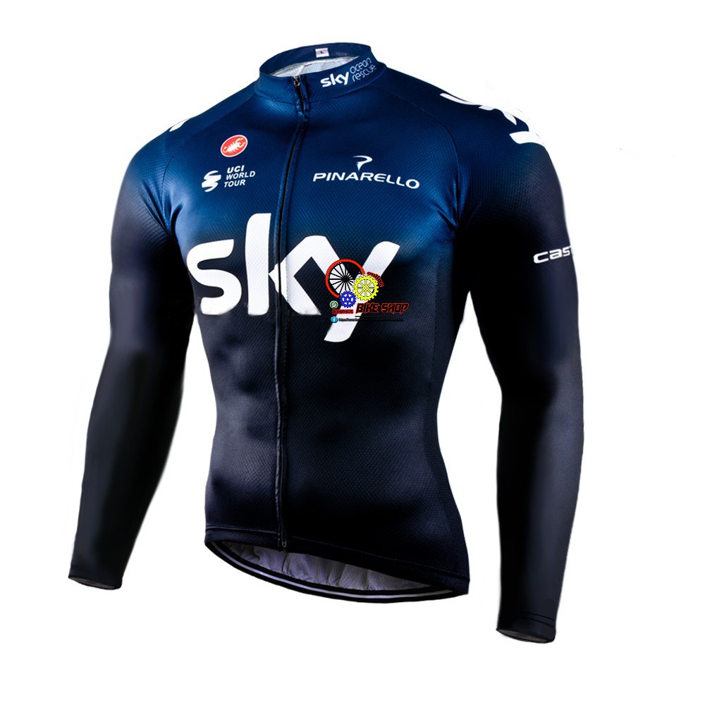 sky cycling jersey
