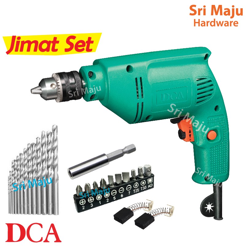 MAJU DCA AJZ 10A 300W Electrical Drill 10 A Mesin  Bor 