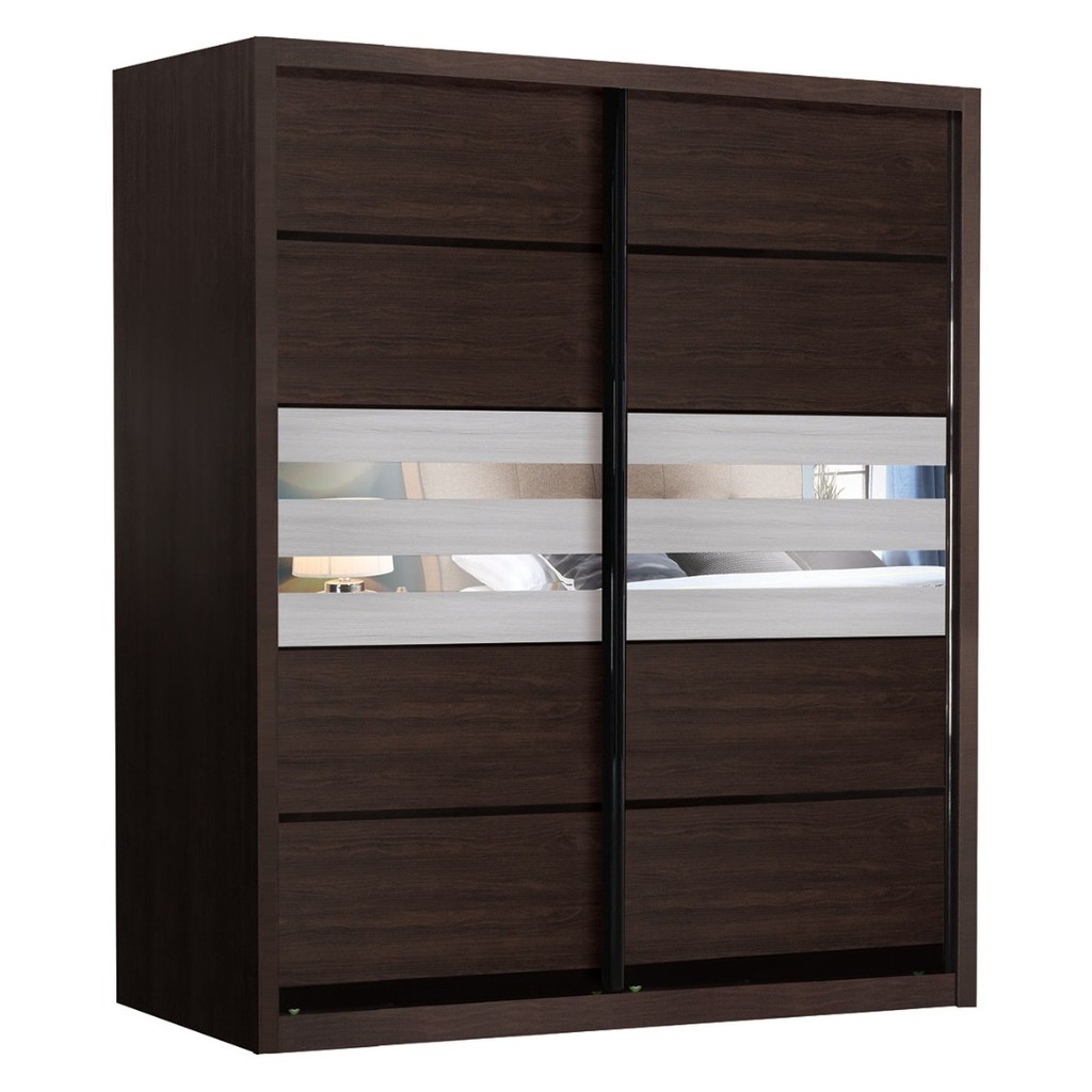 Wardrobe 8ft X 8ft Sliding Door Almari Baju 8 Kaki X 8 Wardrobe 8ft X 8ft Sliding Door Almari Baju 8 Kaki X 8