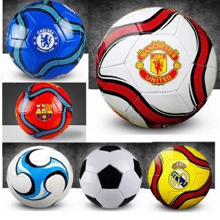 Bola Sepak Premier League La Liga Football  Football Anti Slip PU Leather Soccer Bola Size 5 Size 4  Futsal