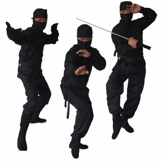 Man Japan Traditional Ninja Training Peformence Uniform Costume ...