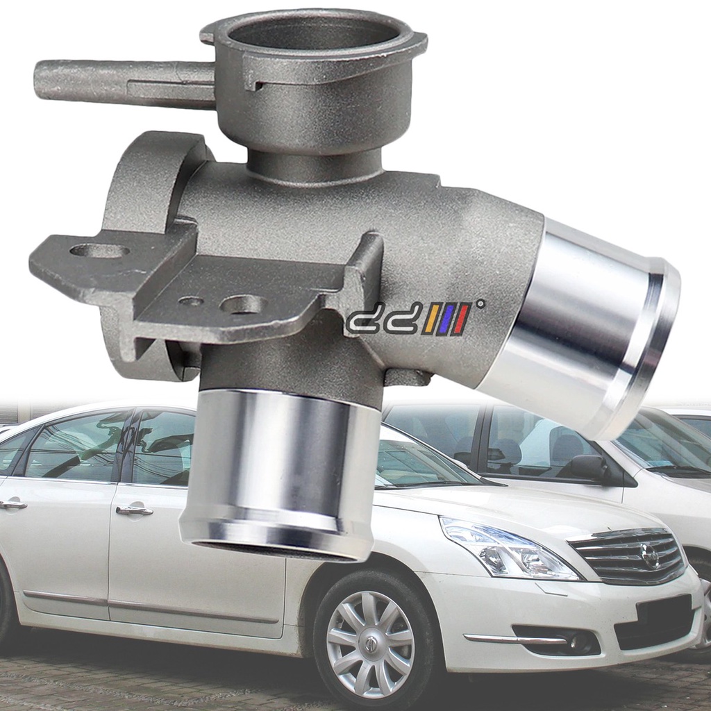 [Ready Stock] Aluminium Radiator Filler Neck Coolant Thermostat Housing Water Pipe For Nissan Teana J32 2008-2014