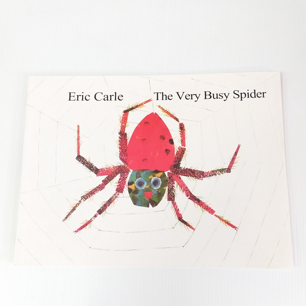 The Very Busy Spider A New English Story! By Eric Carle Famous Story Award Writer