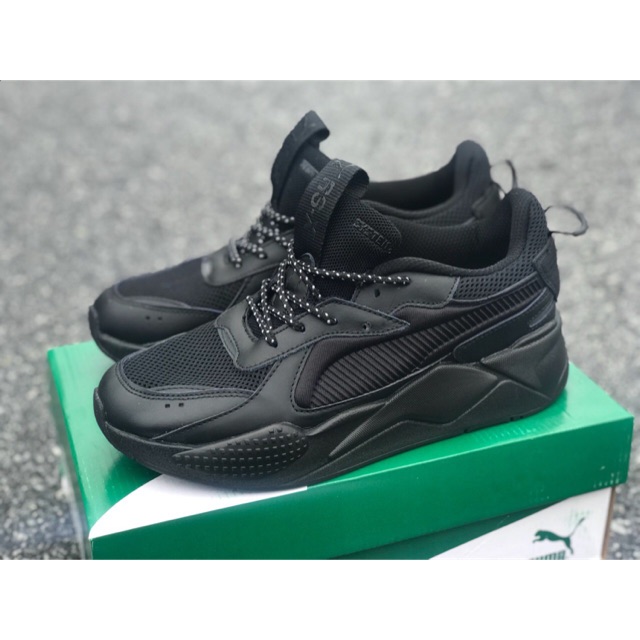 Readystock☠️ PUMA RSX TRIPLE BLACK 