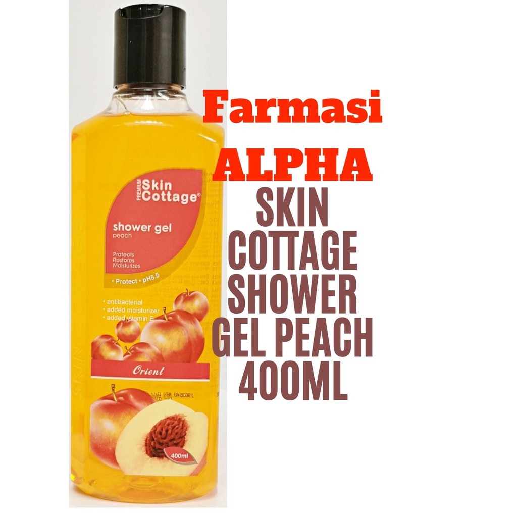 Skin Cottage Shower Gel Peach 400ml Shopee Malaysia