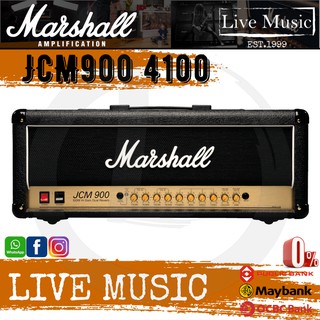 Marshall Jcm900 4100 Tube Guitar Amplifier Head 100w Shopee Malaysia