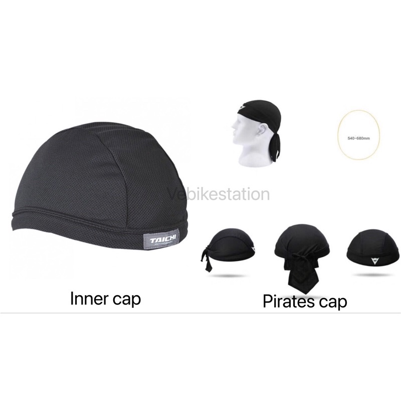 Taichi Cool Ride Inner Cap BUFF SKULL CAP SARUNG KEPALA HELMET ...