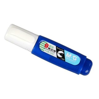 blue correction fluid