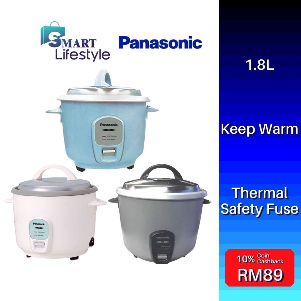 Panasonic Rice Cooker SRE28A(2.8L) SRE18A(1.8L) (RANDOM COLOUR