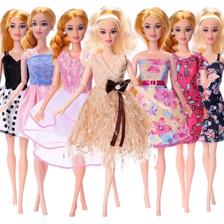 30cm Doll Clothes Handmade Fashion Suit Outfit Daily Casual Wear Party Skirt Various Style Barbie Doll Accessories