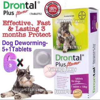 Bayer Drontal Plus Flavour Dog Tablet Shopee Malaysia