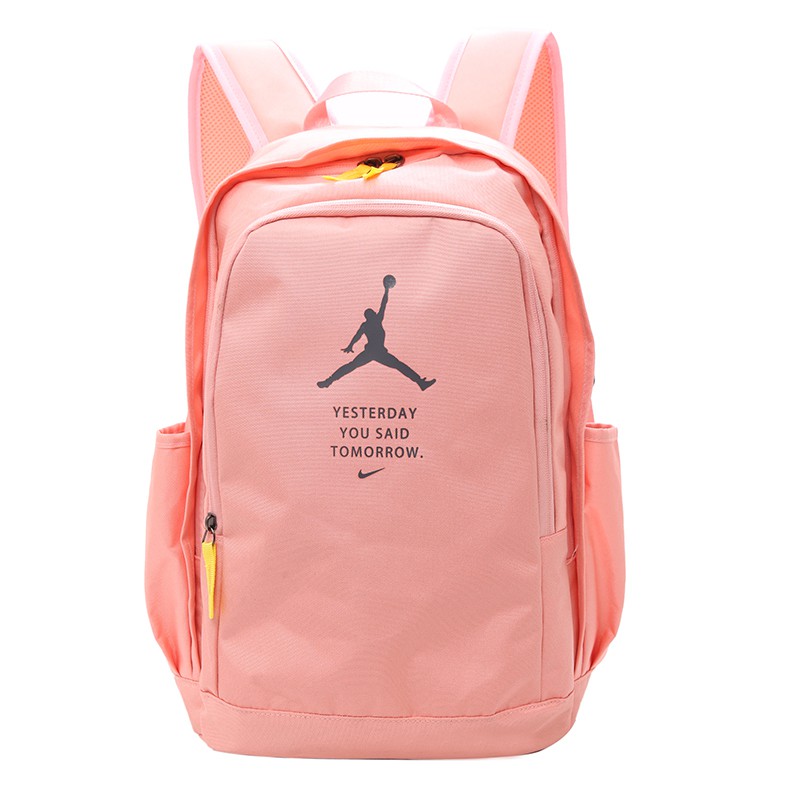 pink jordan backpack