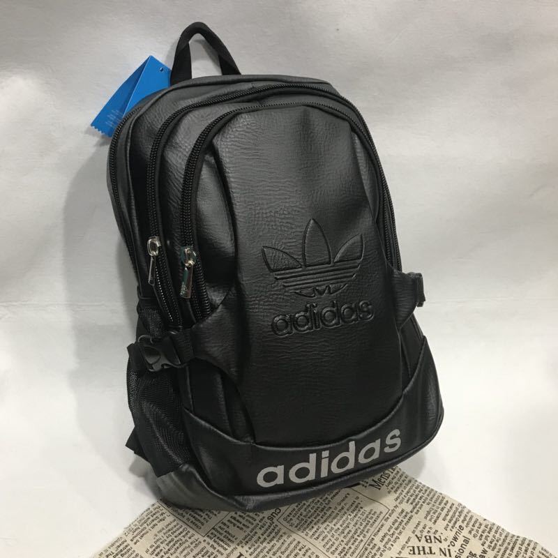 leather backpack adidas