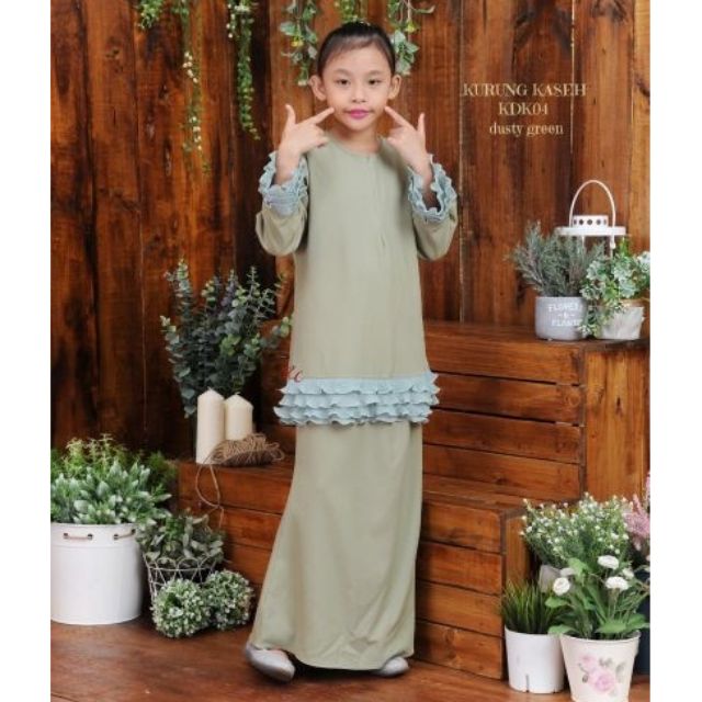 Baju Kurung Budak Perempuan 2018