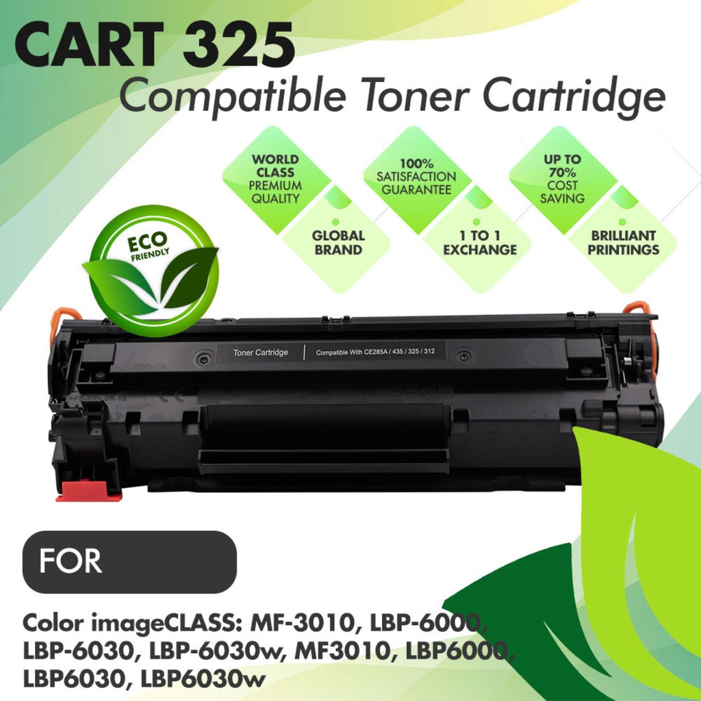 Canon Cart 325 Compatible Toner Cartridge For Use In Canon Cartridge 325 Canon Lbp 6000 Canon Lbp 6018 Lbp 6018w Shopee Malaysia