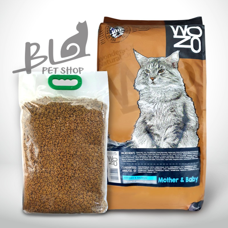 WONO Cat Food Mother & Baby (repack) 3kg Shopee Malaysia