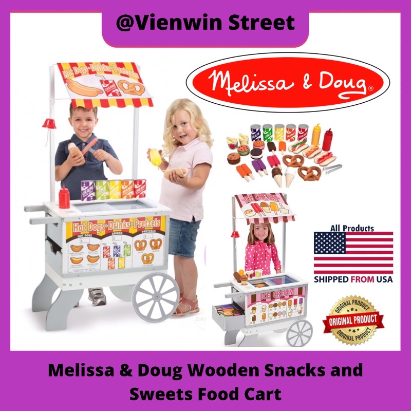 melissa doug sweet cart