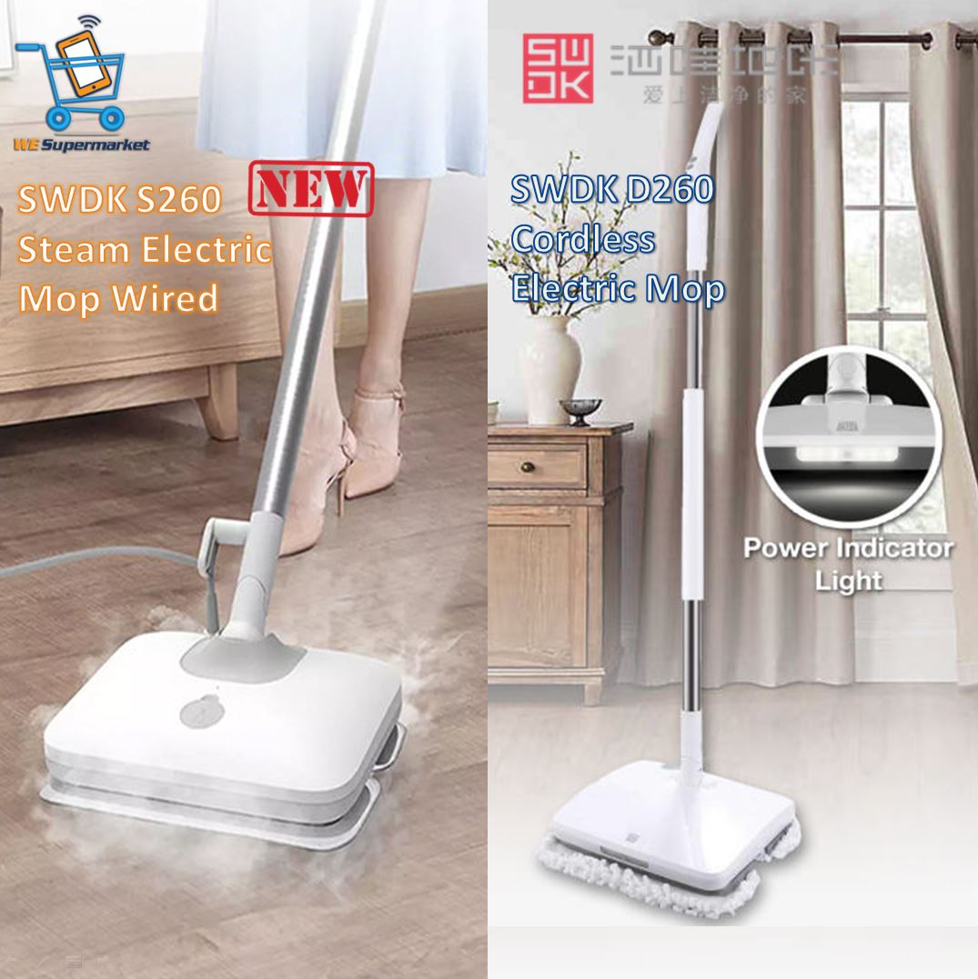 Xiaomi SWDK D260 / S260 Smart Wireless Electric Floor Handheld Mop ...