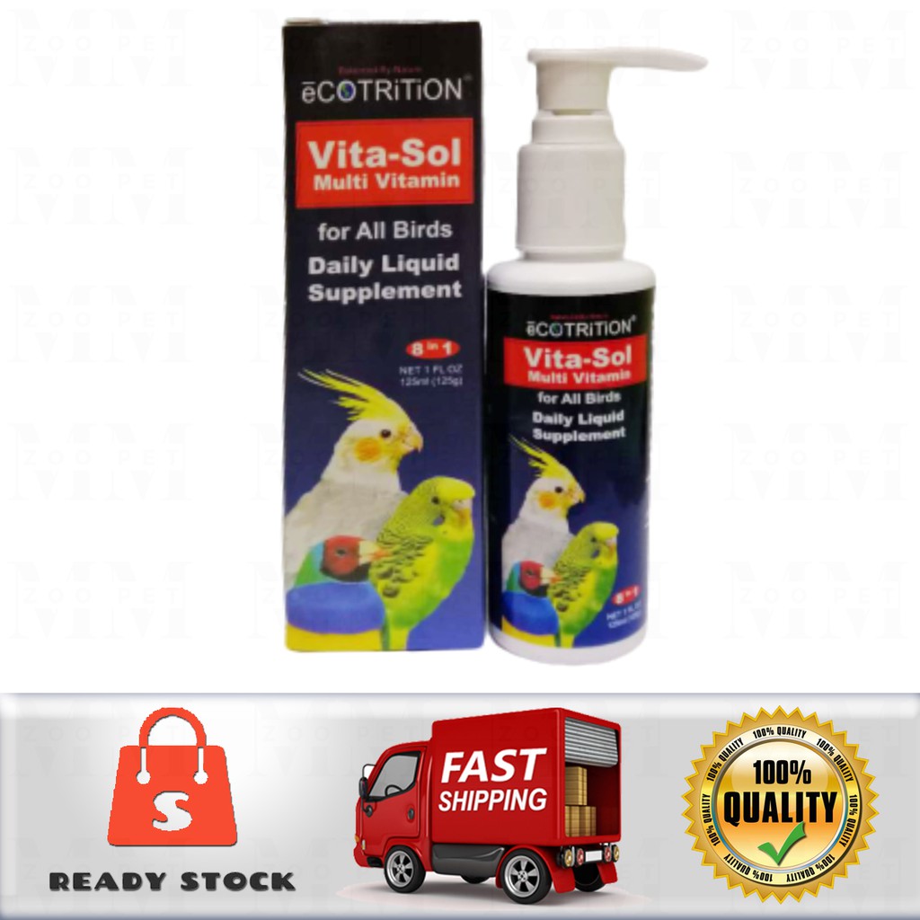VitaSol Multi Vitamin for All Birds Shopee Malaysia