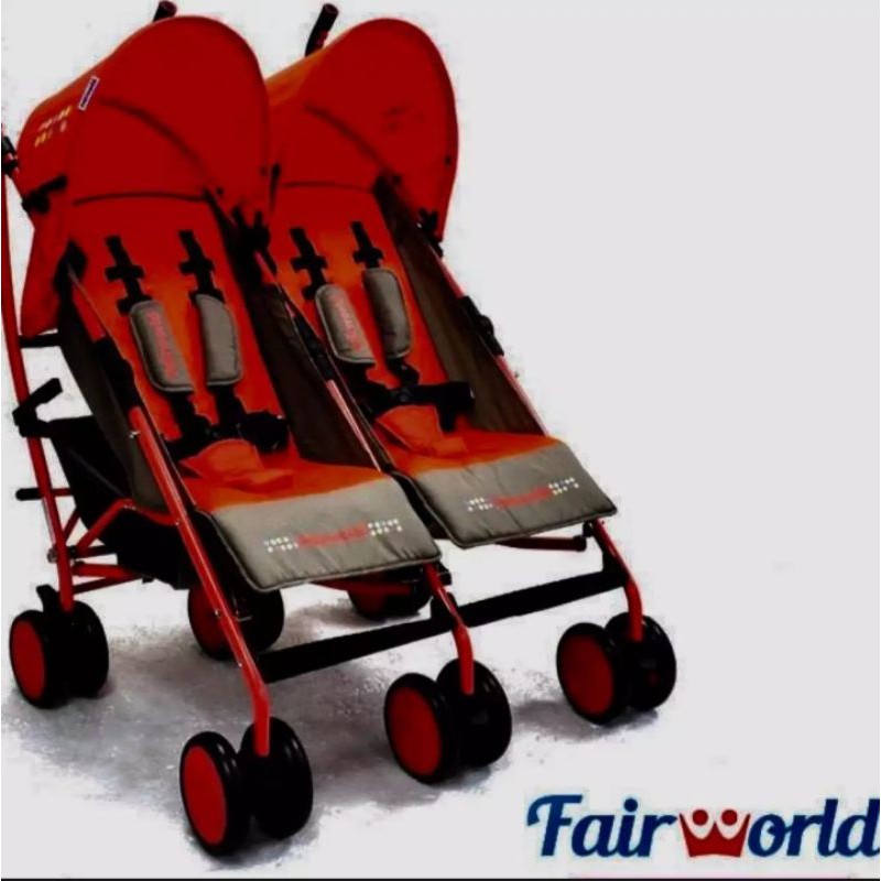 fairworld twin stroller