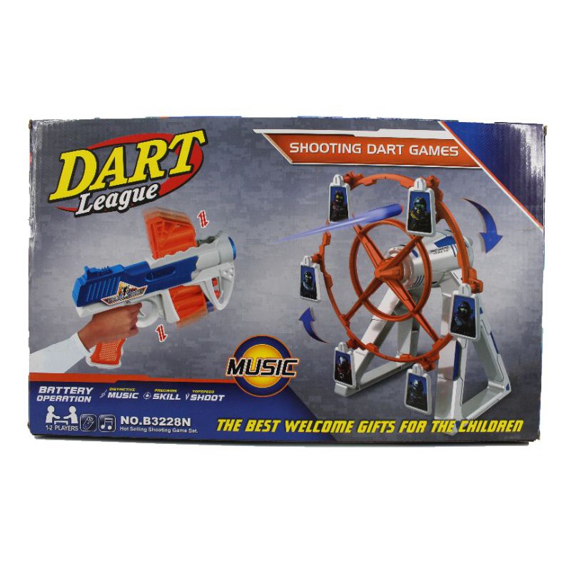 Battery Operated Target Shooting Soft Bullet Gun Inspired By Nerf Nerf ...