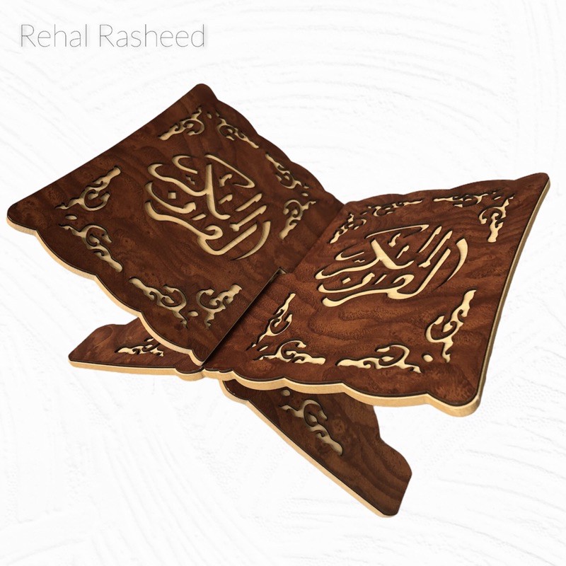 PAPAN REHAL RASHEED AL QURAN REHAL KAYU REHAL UKIR CORAK PAPAN REHAL RASHEED AL QURAN REHAL KAYU REHAL UKIR CORAK