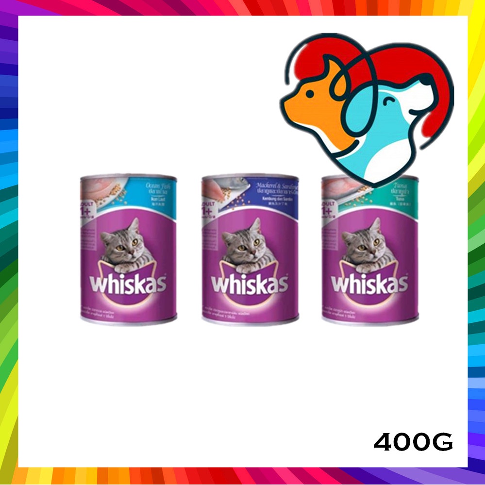 Whiskas Cat Canned / Wet Food 400G Shopee Malaysia