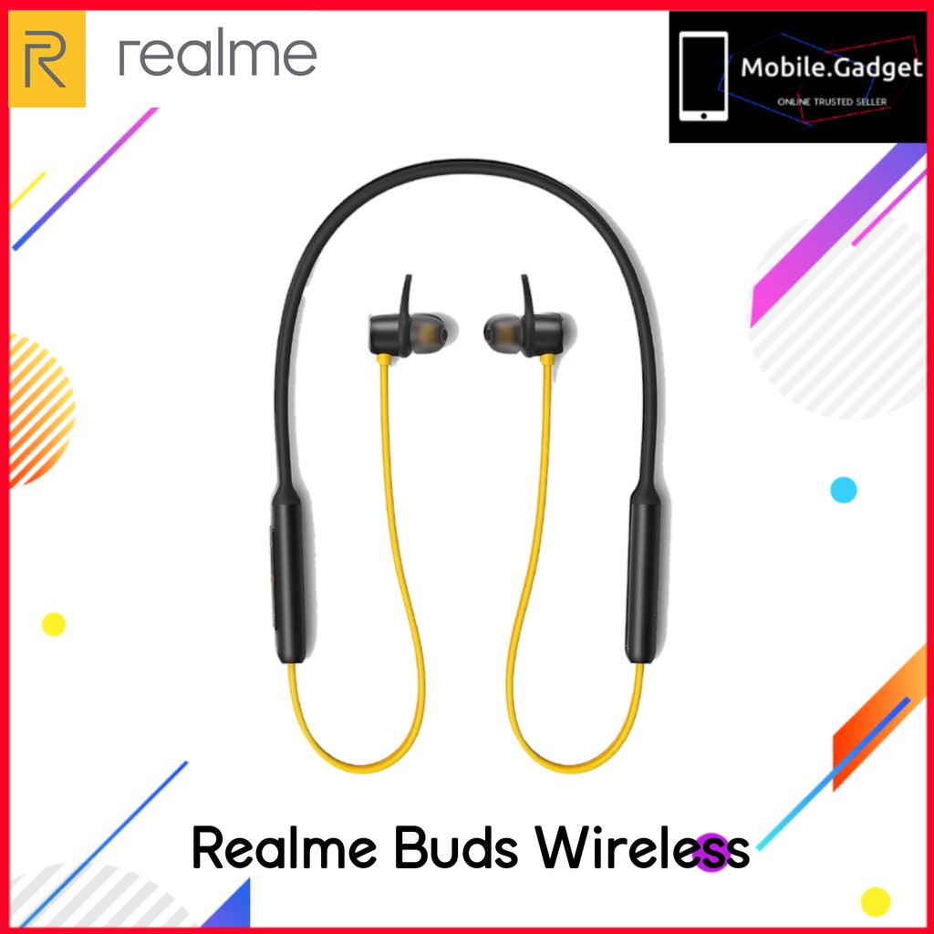 realme buds wireless real bass unwired