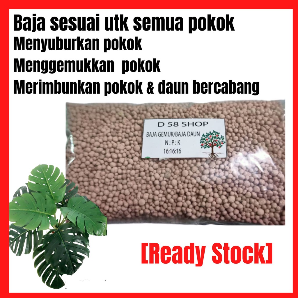 Baja Subur Baja Gemuk Npk 16 16 16 500gm 富钢