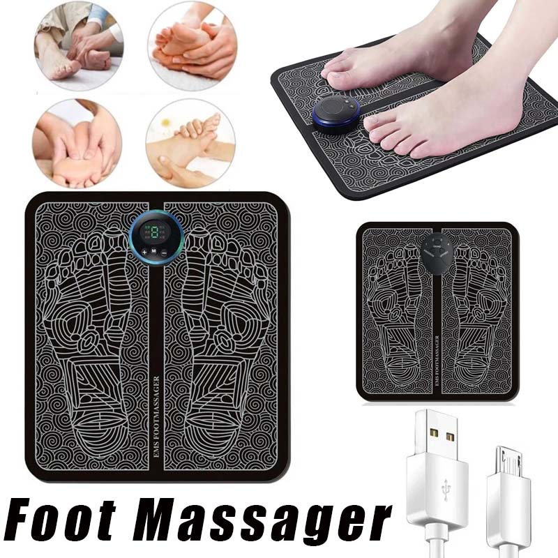 EMS Electric Foot Massager Relieve Deep Kneading Feet Acupuncture ...