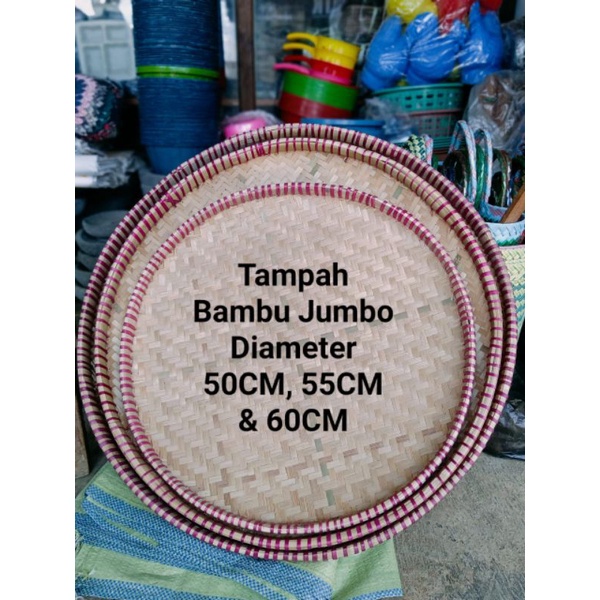 Jumbo Bamboo Baskets, tumpeng Rice Places, Market Snacks, Etc