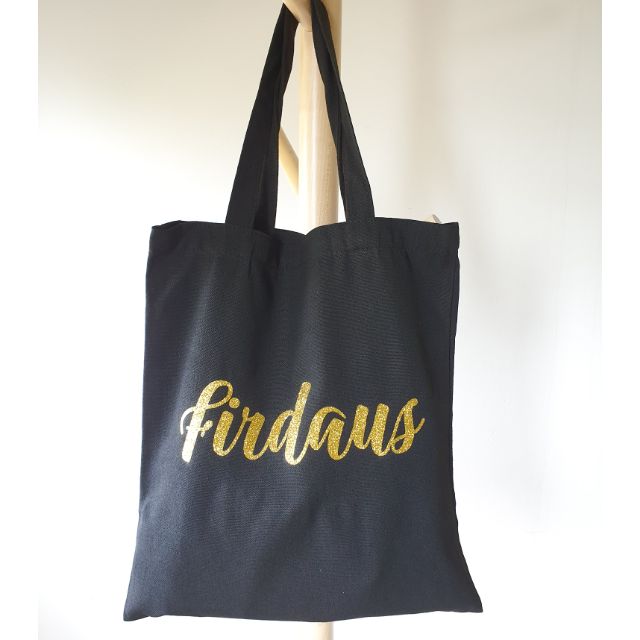 name tote bags