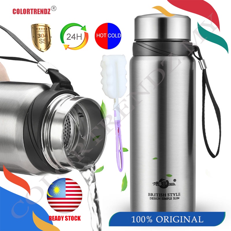 【Malaysia Stock】1500ml Large Capacity 304 Stainless Steel Vacuum Flask