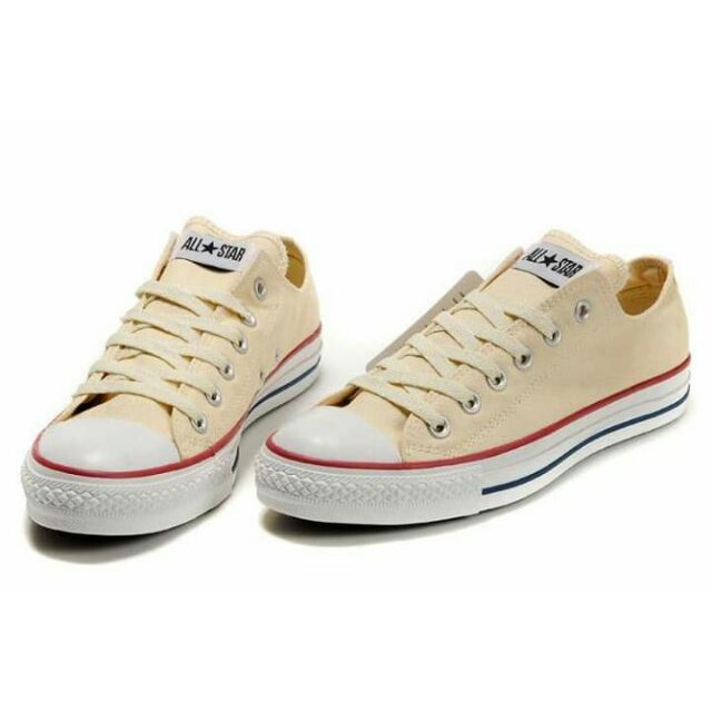 converse shoes cream