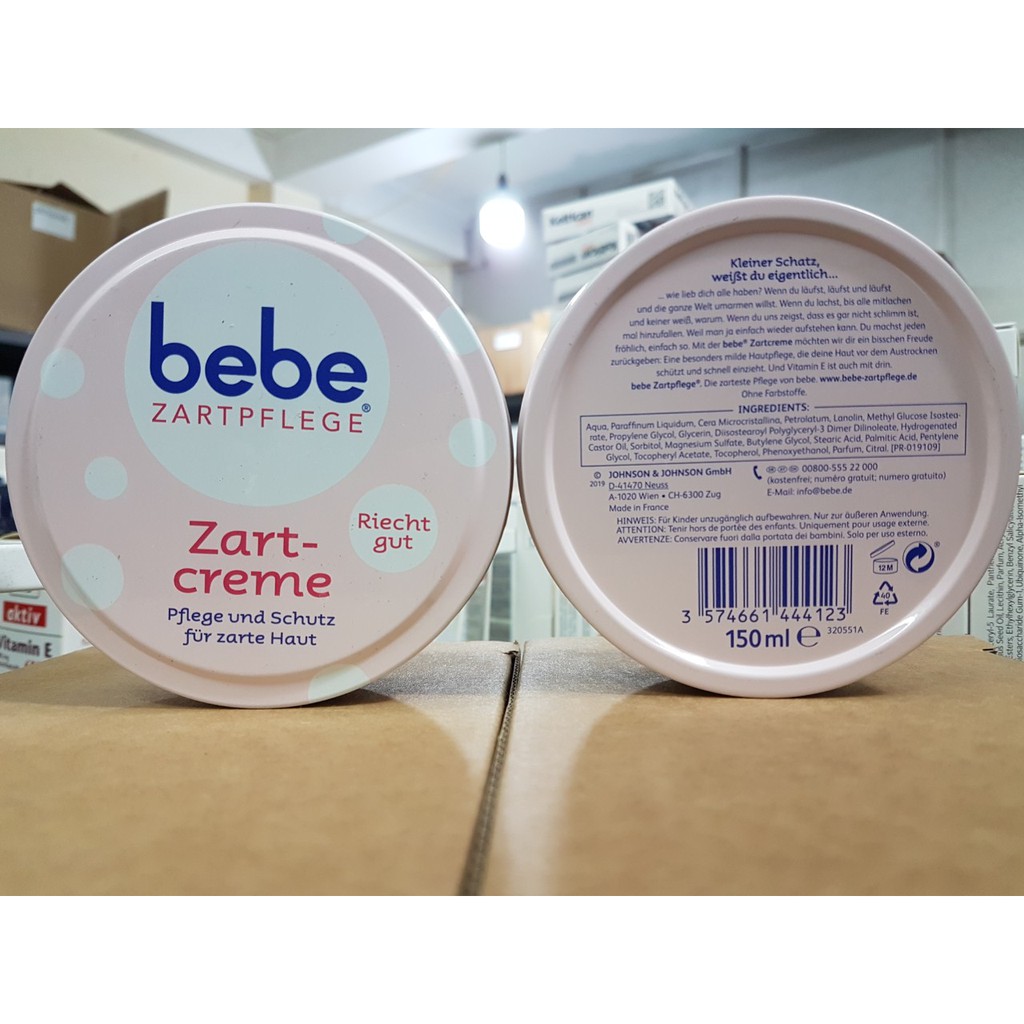 Bebe Zartcreme 150ml Anti Chapped Baby Lotion From Germany Shopee Malaysia