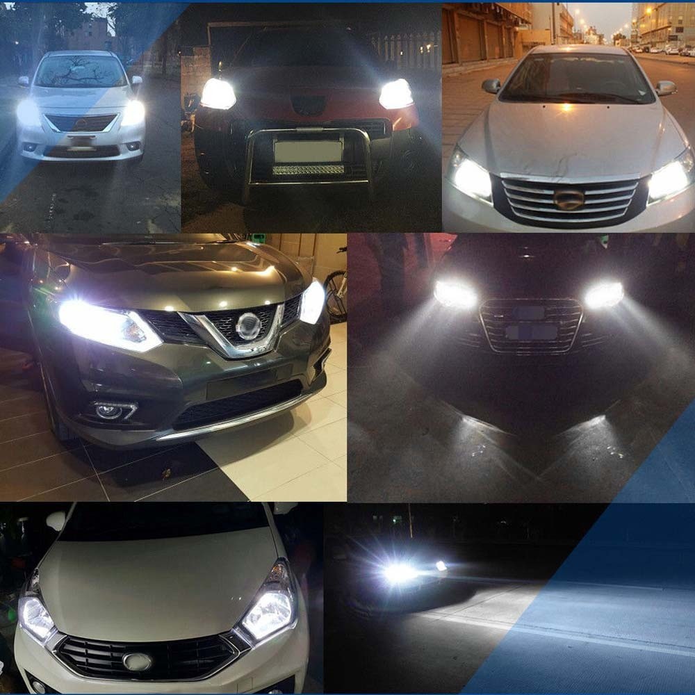 Durable Premium 2pcs Car LED Headlight Bulbs C6 H4 Dual High / Low Beam Headlamps Lights 6000K - Image 5